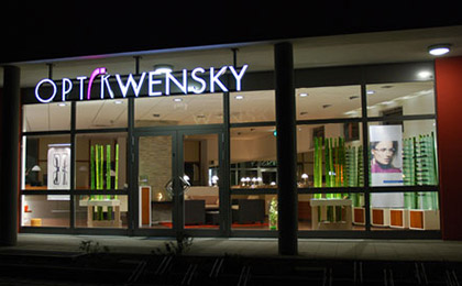 Optik Wensky im Vauhaus in Poing