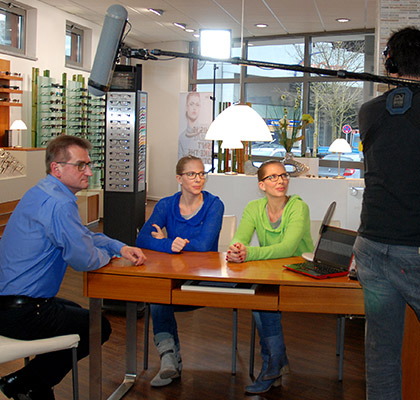 Optik Wensky im Vauhaus in Poing